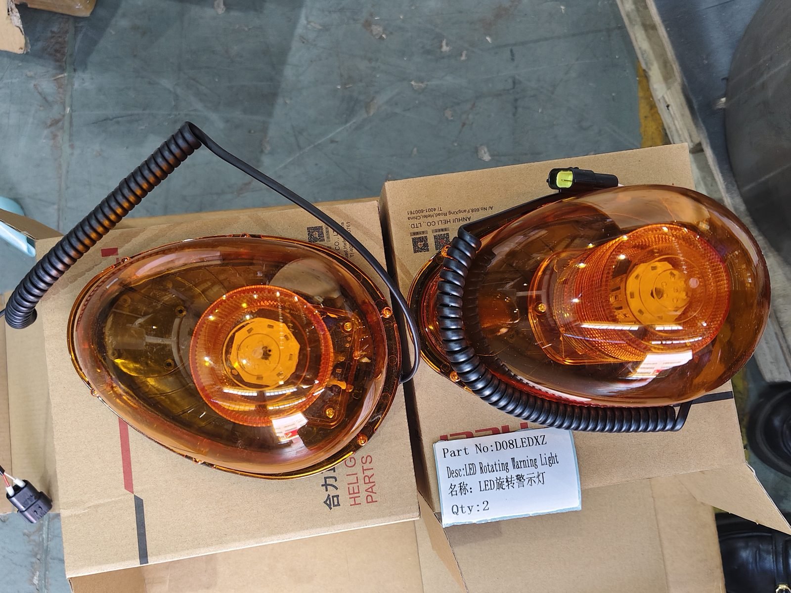 D08LEDXZ LED Rotating Forklift Warning Light
