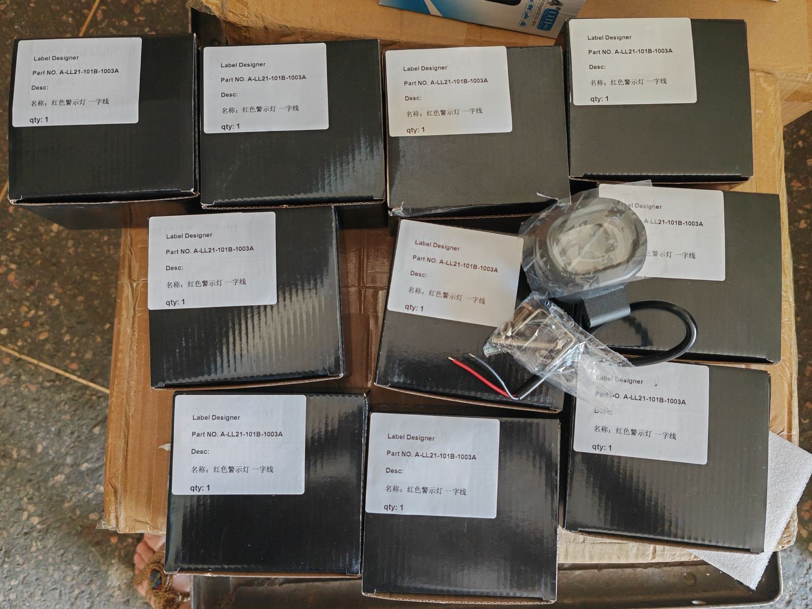 Forklift application A-LL21-101B-1003A real forklift part photo